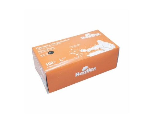 REOFLEX RX N-12 Перчатки нитриловые 100шт (L)