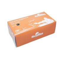 REOFLEX RX N-12 Перчатки нитриловые 100шт (L)