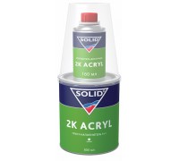 SOLID 2K ACRYL 5+1 Грунт акриловый 0,8л + 0,16л (Чёрный)