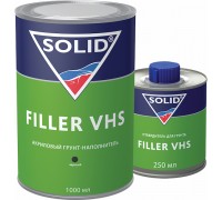 SOLID FILLER VHS 4+1 Грунт акриловый 1л + 0,25л (Чёрный)