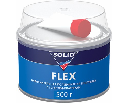 SOLID FLEX Наполнительная полиэфирная шпатлевка с пластификатором 500г