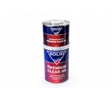 SOLID PREMIUM CLEAR HS Быстросохнущий прозрачный лак 1л + 0,5л