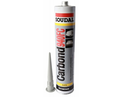 SOUDAL Carbond 940 FC Высококачественный однокомпонентный клей-герметик на основе полиуретана 310мл (Чёрный)