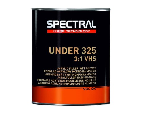 SPECTRAL UNDER 325 3+1 Грунт акриловый мокро-по-мокрому0,75л+0,25л (Н6525) (Чёрный)