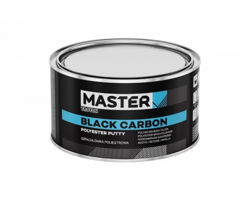 TROTON MASTER BLACK CARBON Шпаклёвка с карбоновым волокном 1л