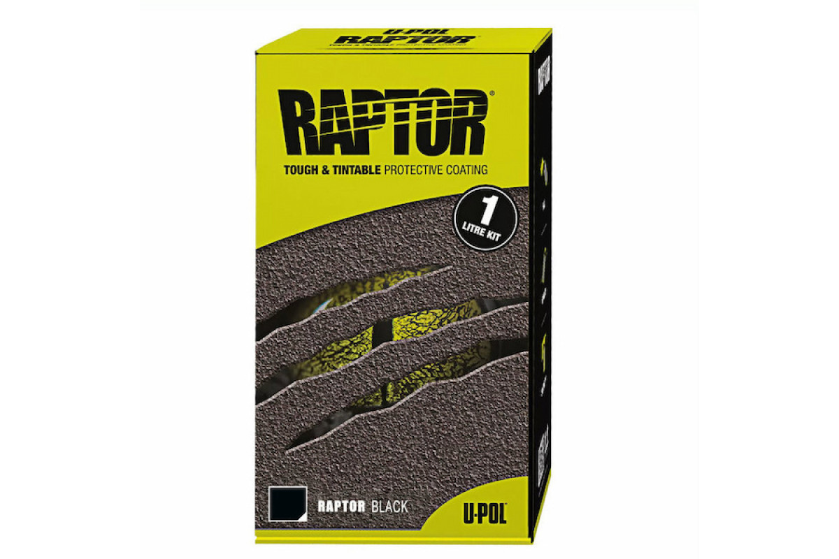 U Pol Raptor 820 U-POL RAPTOR Полимерное покрытие 0,75л + 0,25л (Чёрный) купить по цене ...