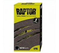 U-POL RAPTOR Полимерное покрытие 0,75л + 0,25л (Чёрный)