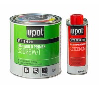 U-POL S2025/1 HS Грунт акриловый 1л + 0,25л (S2032M) (Белый)