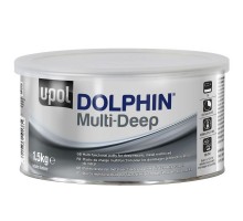 U-POL ШПАТЛЕВКА DOLPHIN MULTI DEEP АРМИРОВАННАЯ С АЛЮМИНИЕМ СЕРЕБРИСТАЯ 1.5 кг