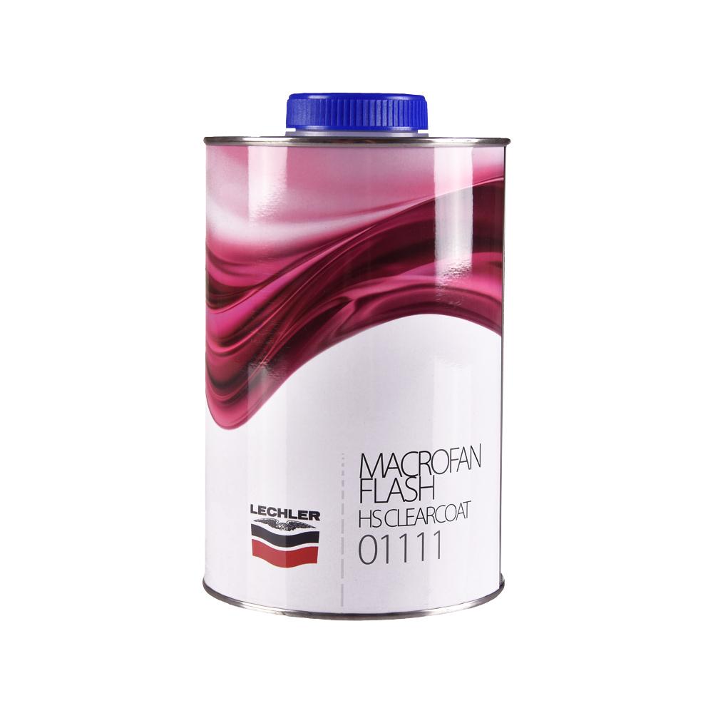 Купить LECHLER 01111 MACROFAN FLASH HS Прозрачный лак 1л + 0.5л (00362 ...